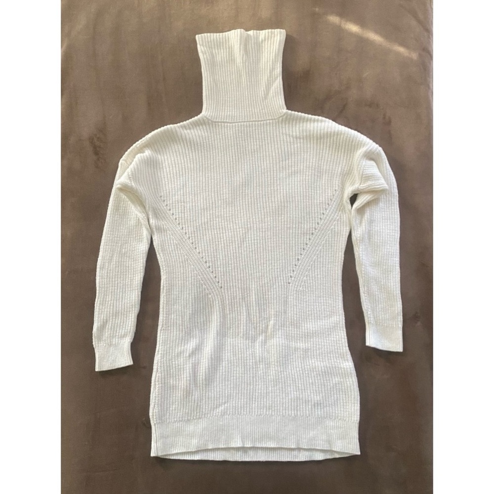 (NWOT) Long-Sleeve Turtleneck Sweater Dress - Picture 2 of 12